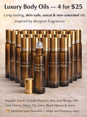 Uncut Scented Body Oils